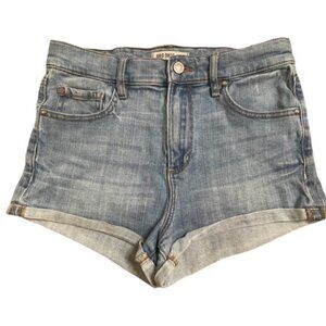 GRG DNM High Rise Rolled Hem Stretch Jean Shorts - Size 7
